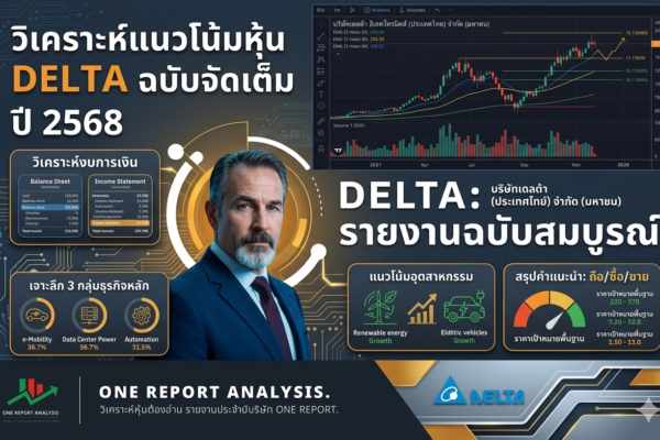 วิเคราะห์ หุ้น DELTA บริษัทเดลต้า อีเลคโทรนิคส์ (ประเทศไทย) จำกัด (มหาชน) 2568