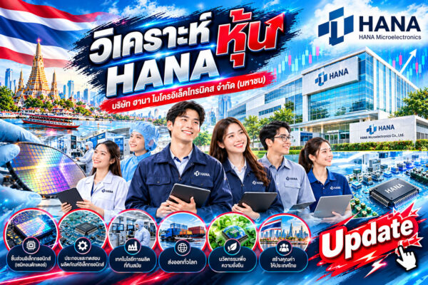 วิเคราะห์ หุ้น HANA บริษัท ฮานา ไมโครอิเล็คโทรนิคส จำกัด (มหาชน)