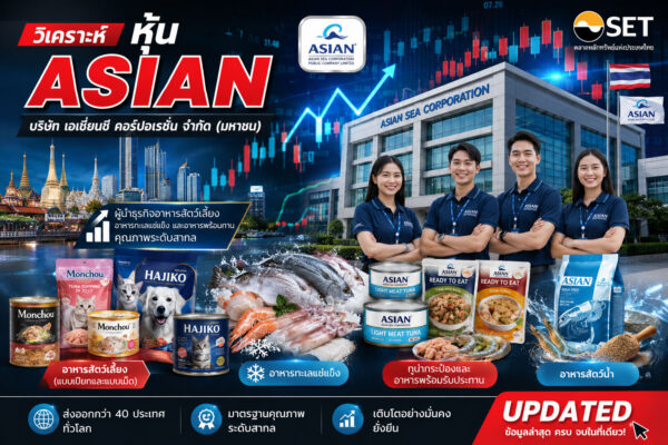 วิเคราะห์ หุ้น ASIAN บริษัท เอเชี่ยนซี คอร์ปอเรชั่น จำกัด (มหาชน)