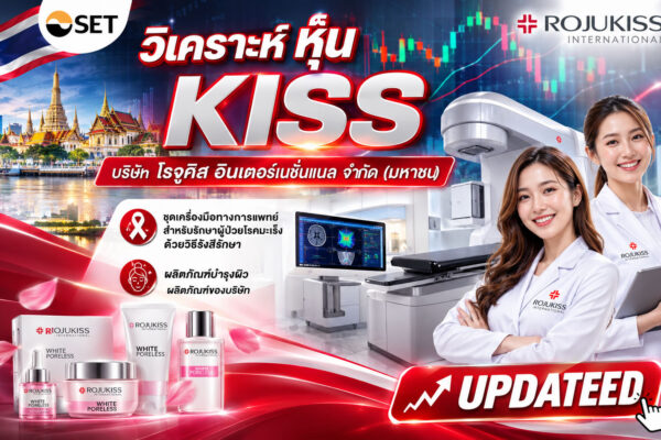 วิเคราะห์ หุ้น KISS บริษัท โรจูคิส อินเตอร์เนชั่นแนล จำกัด (มหาชน)