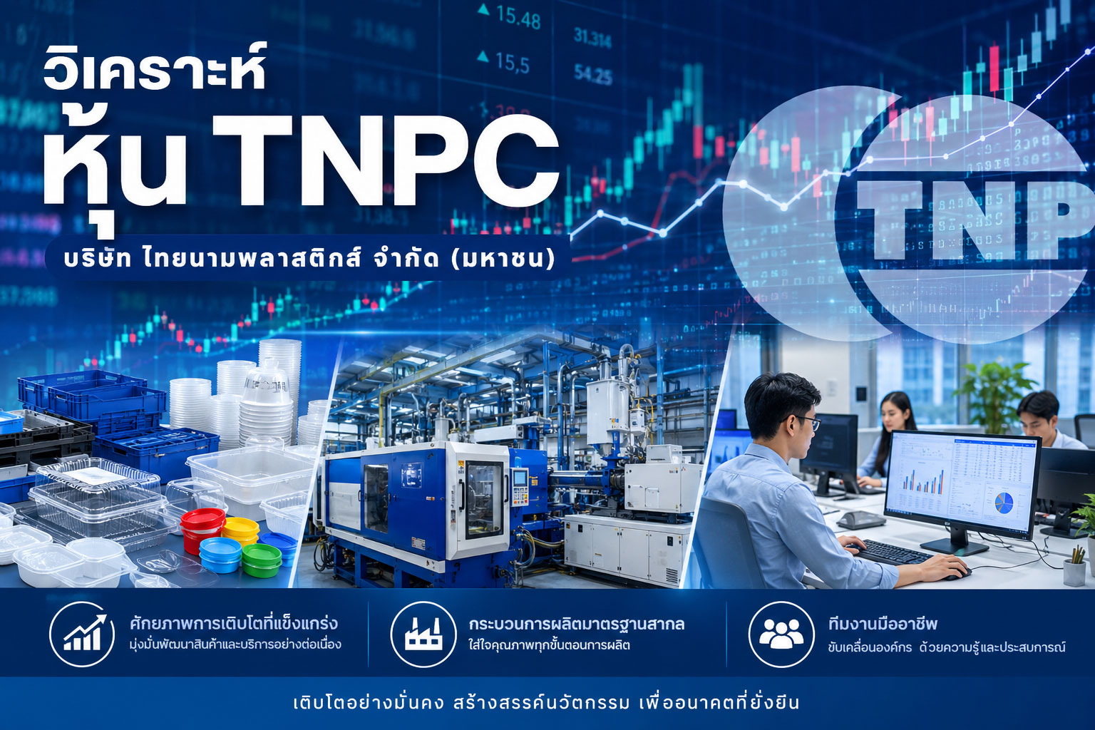 วิเคราะห์ หุ้น TNPC บริษัท ไทยนามพลาสติกส์ จำกัด (มหาชน)