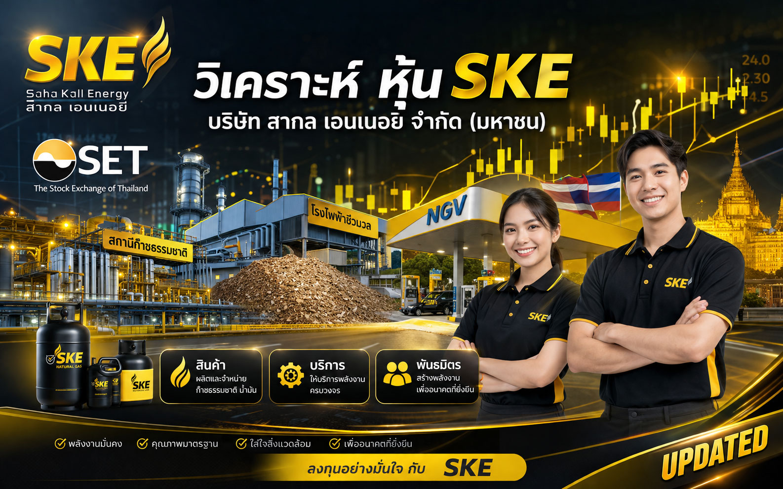 วิเคราะห์ หุ้น SKE บริษัท สากล เอนเนอยี จำกัด (มหาชน)