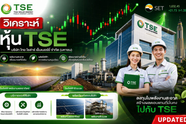 วิเคราะห์ หุ้น TSE บริษัท ไทย โซล่าร์ เอ็นเนอร์ยี่ จำกัด (มหาชน)