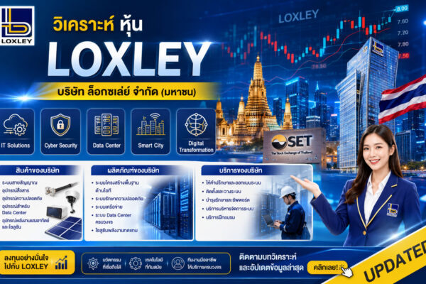 วิเคราะห์ หุ้น LOXLEY บริษัท ล็อกซเล่ย์ จำกัด (มหาชน)