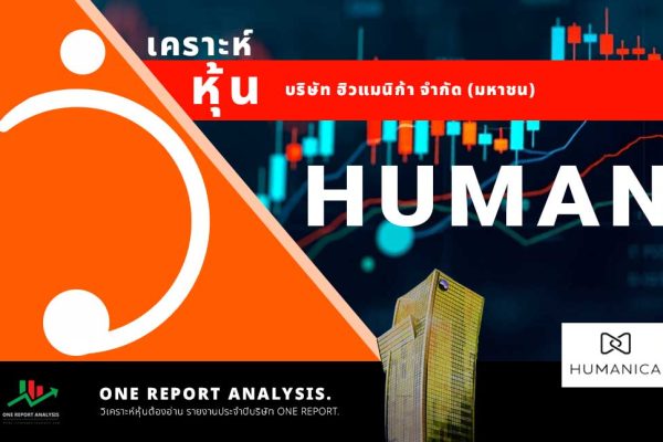 วิเคราะห์ หุ้น HUMAN บริษัท ฮิวแมนิก้า จำกัด (มหาชน)