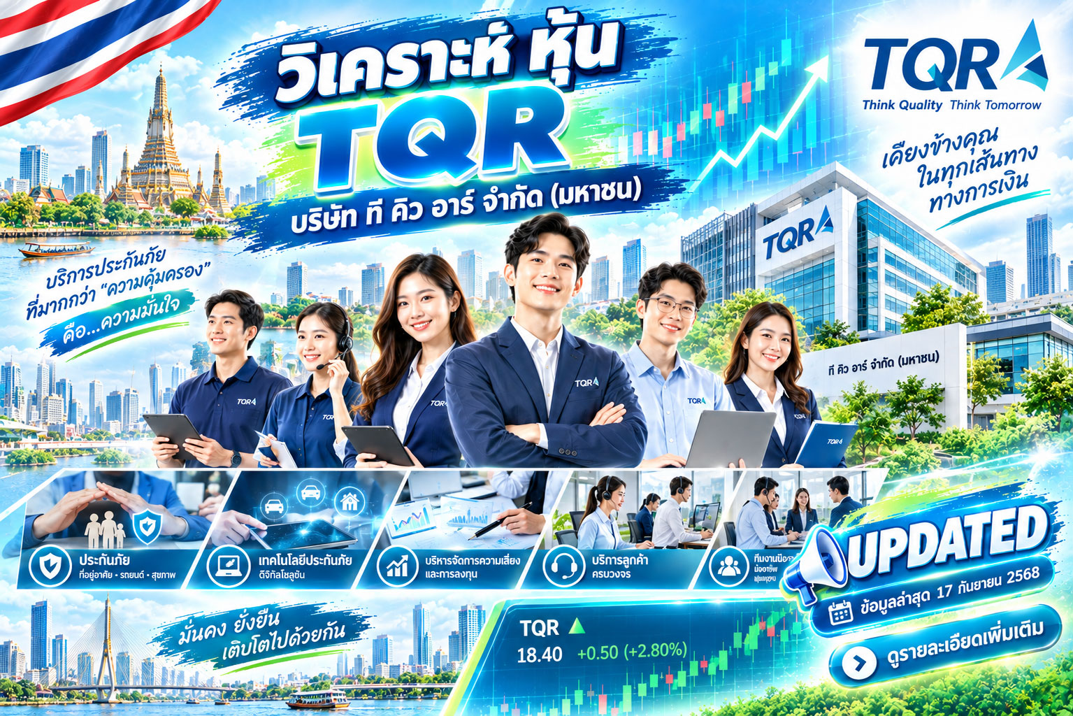 วิเคราะห์ หุ้น TQR บริษัท ที คิว อาร์ จำกัด (มหาชน)