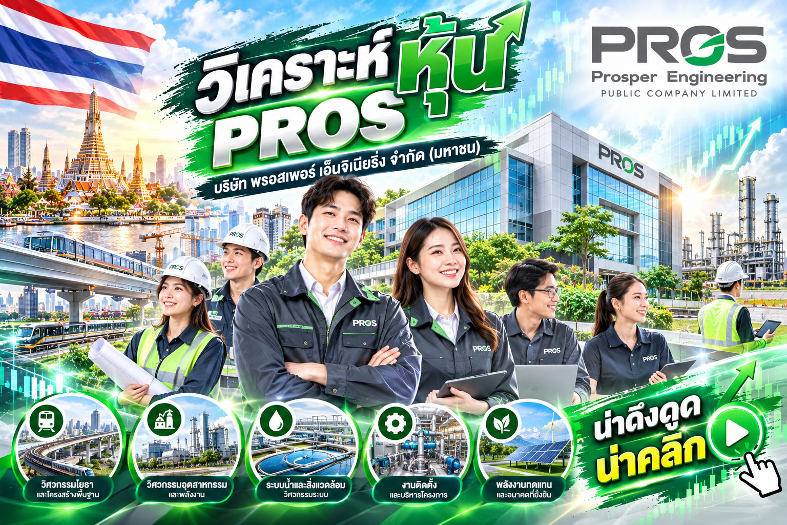 วิเคราะห์ หุ้น PROS บริษัท พรอสเพอร์ เอ็นจิเนียริ่ง จำกัด (มหาชน)