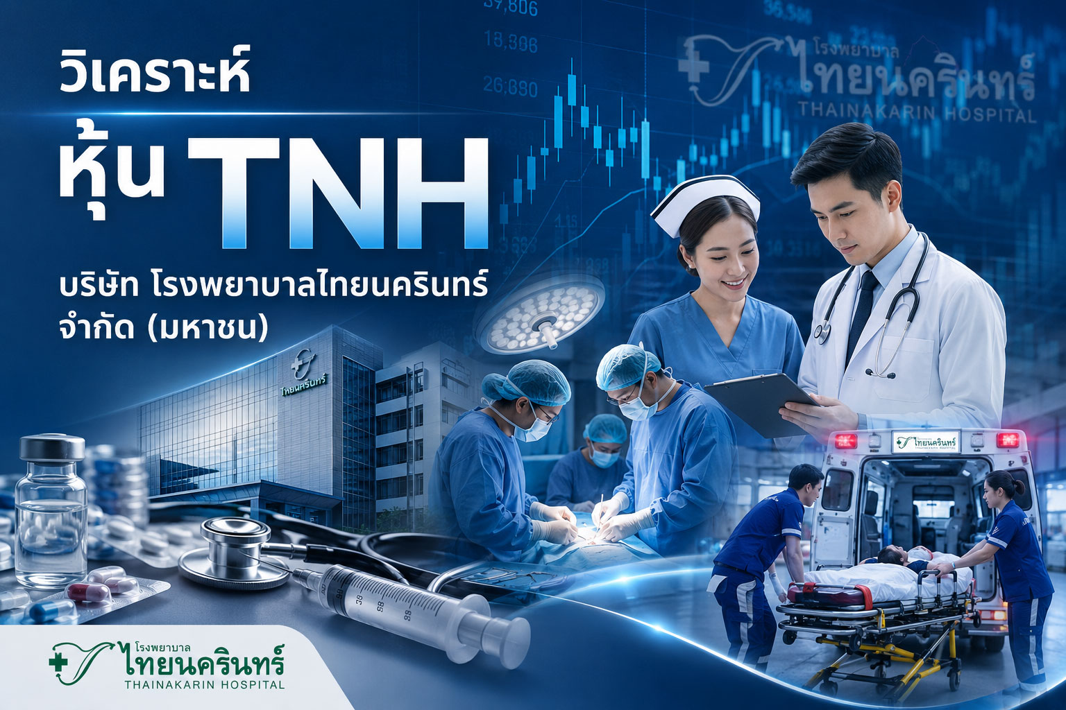 วิเคราะห์ หุ้น TNH บริษัท โรงพยาบาลไทยนครินทร์ จำกัด (มหาชน)