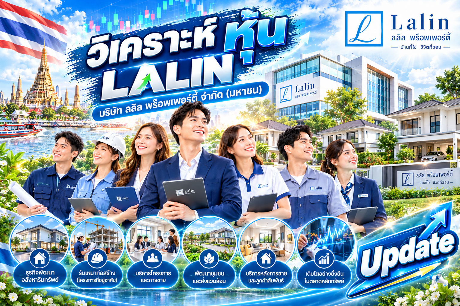 วิเคราะห์ หุ้น LALIN บริษัท ลลิล พร็อพเพอร์ตี้ จำกัด (มหาชน)