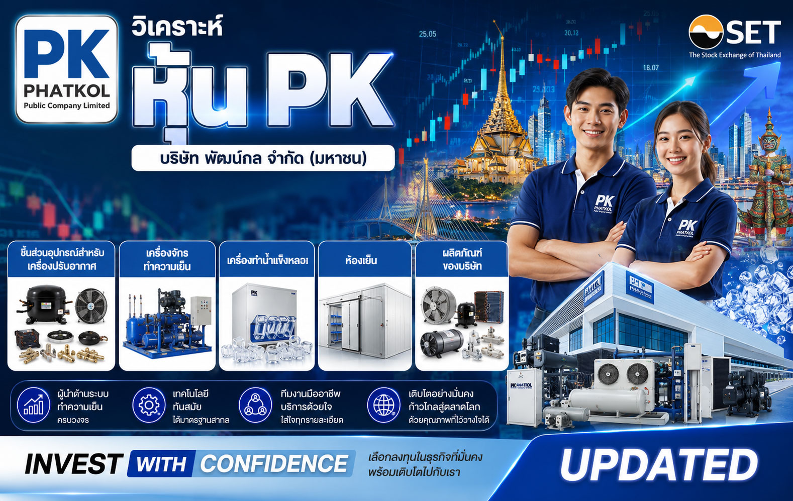 วิเคราะห์ หุ้น PK บริษัท พัฒน์กล จำกัด (มหาชน)