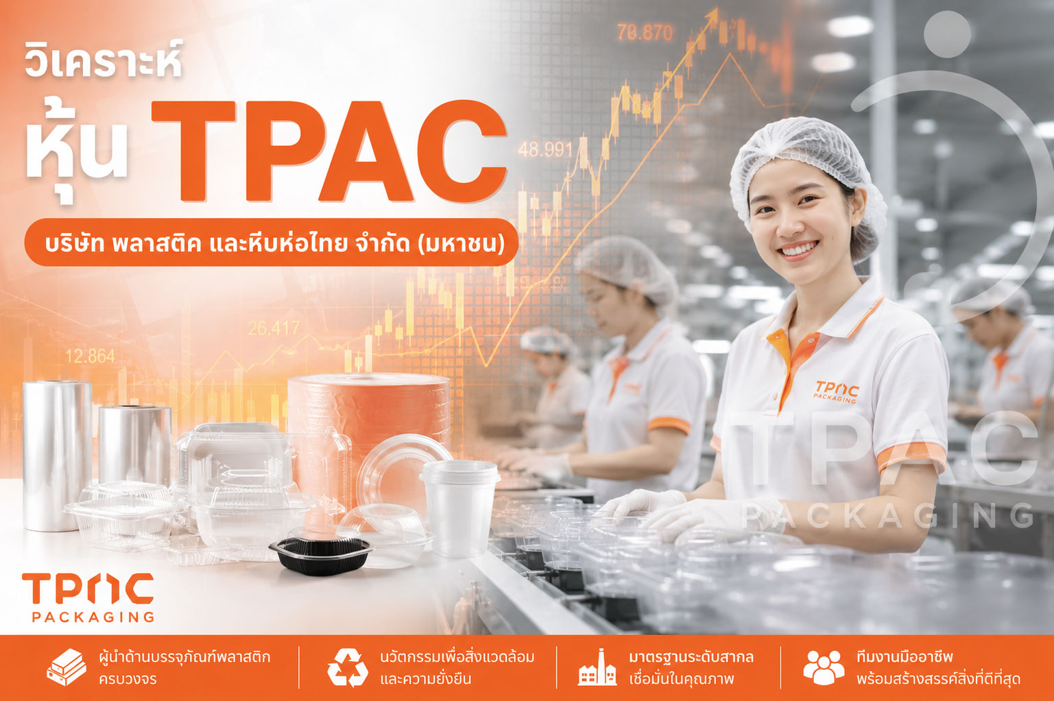 วิเคราะห์ หุ้น TPAC บริษัท พลาสติค และหีบห่อไทย จำกัด (มหาชน)