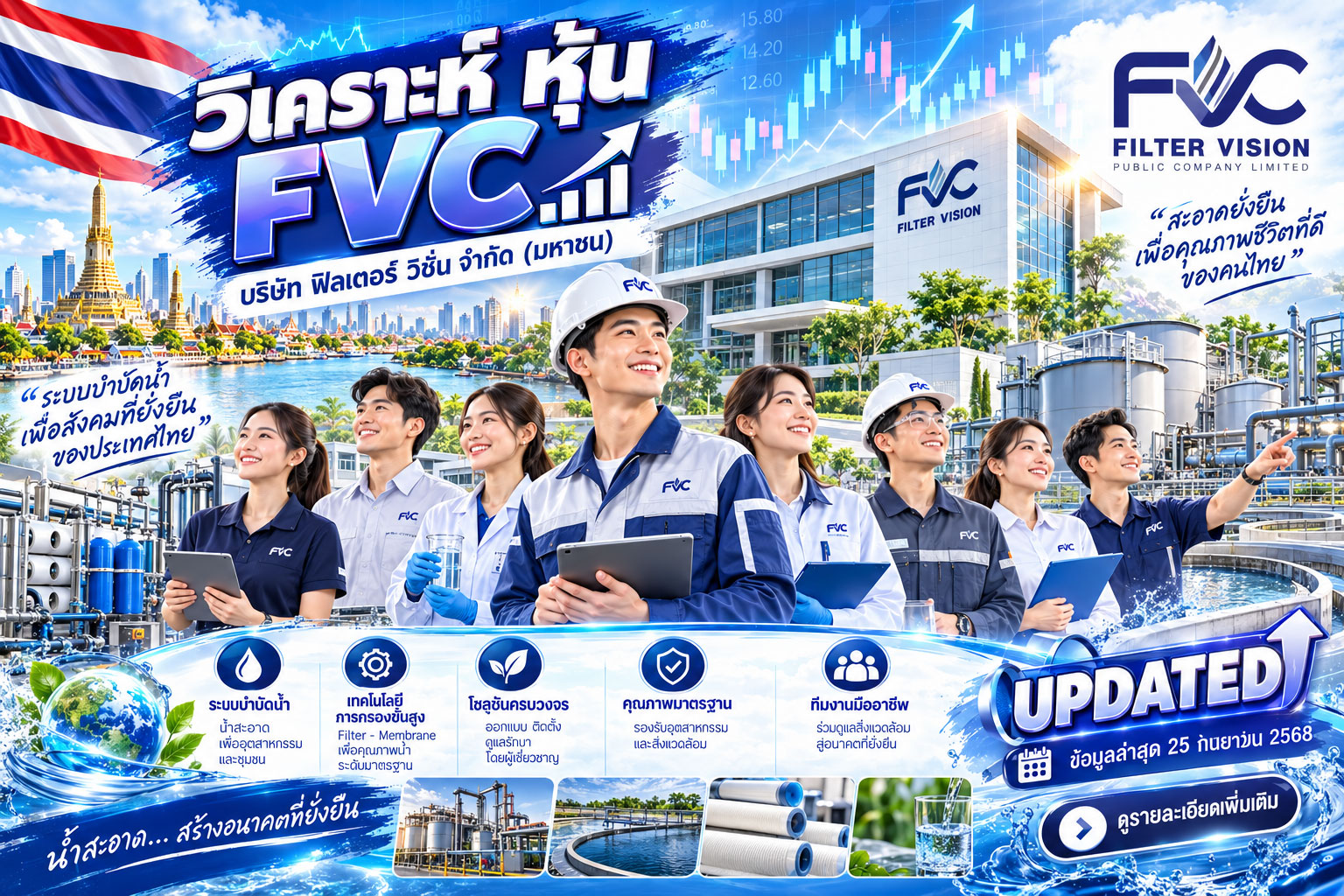 วิเคราะห์ หุ้น FVC บริษัท ฟิลเตอร์ วิชั่น จำกัด (มหาชน)