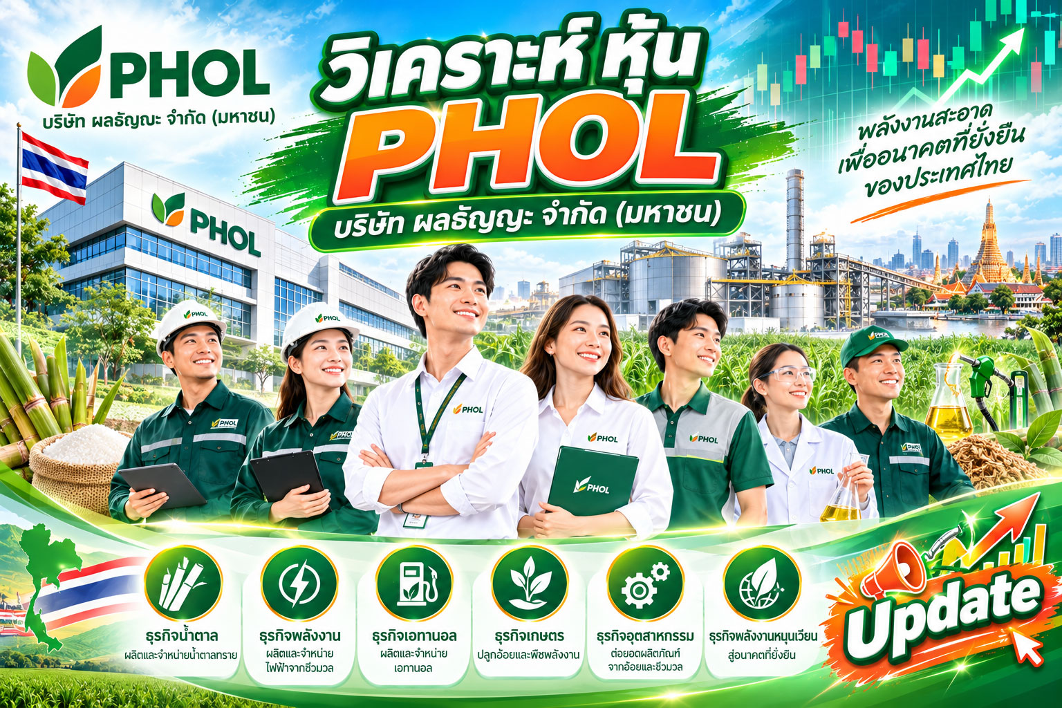 วิเคราะห์ หุ้น PHOL บริษัท ผลธัญญะ จำกัด (มหาชน)