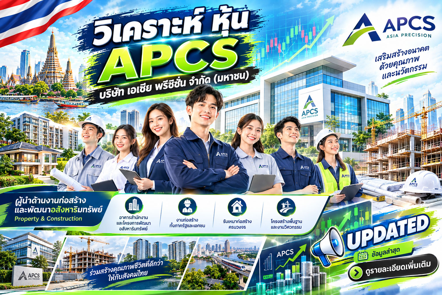วิเคราะห์ หุ้น APCS บริษัท เอเซีย พรีซิชั่น จำกัด (มหาชน)