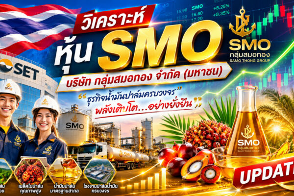 วิเคราะห์ หุ้น SMO บริษัท กลุ่มสมอทอง จำกัด (มหาชน)
